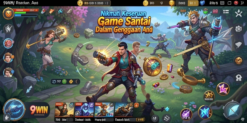 Tangkap keseruan gameplay unik di 9WIN.