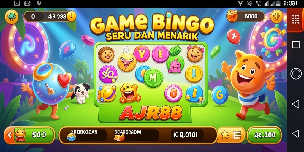 Gameplay seru AJR88 yang penuh tantangan Bingo.