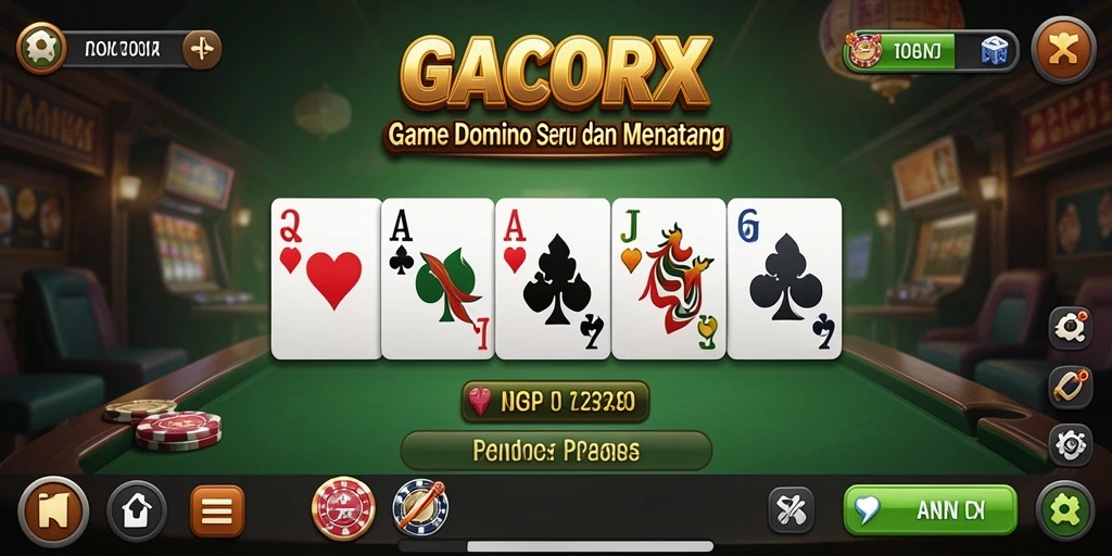 Screenshot GACORX menampilkan gameplay seru dan grafis menarik.