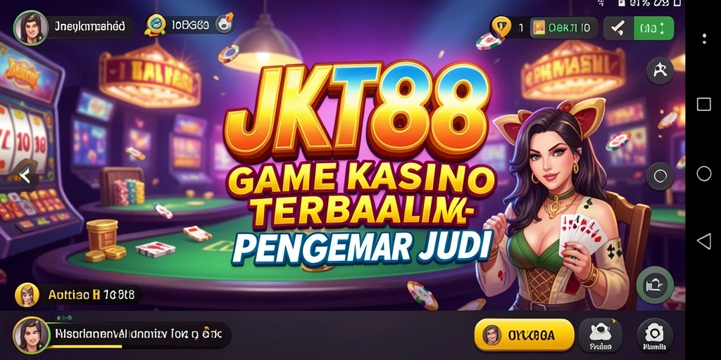 Tampilan gameplay JKT88 yang menarik dengan berbagai permainan Kasino.