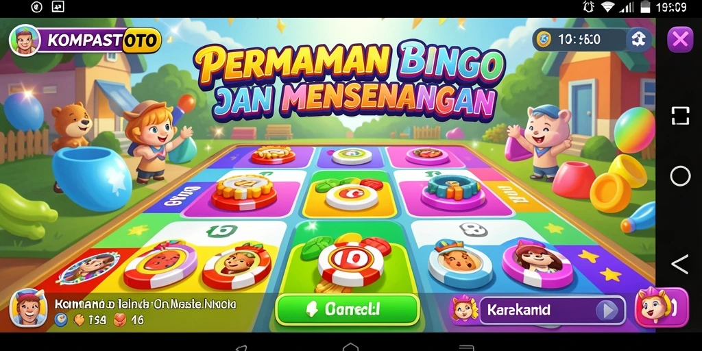 Tampilan gameplay seru dari KOMPASTOTO yang mengasyikkan.