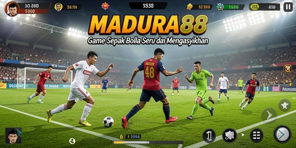 Gameplay MADURA88 yang menegangkan dan penuh aksi di lapangan.