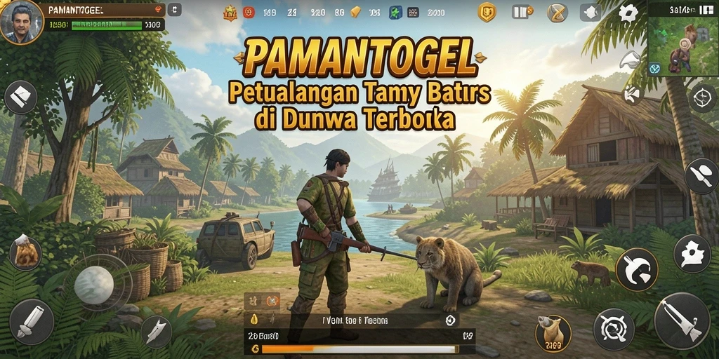 Tampilkan gameplay seru di dunia terbuka PAMANTOGEL.