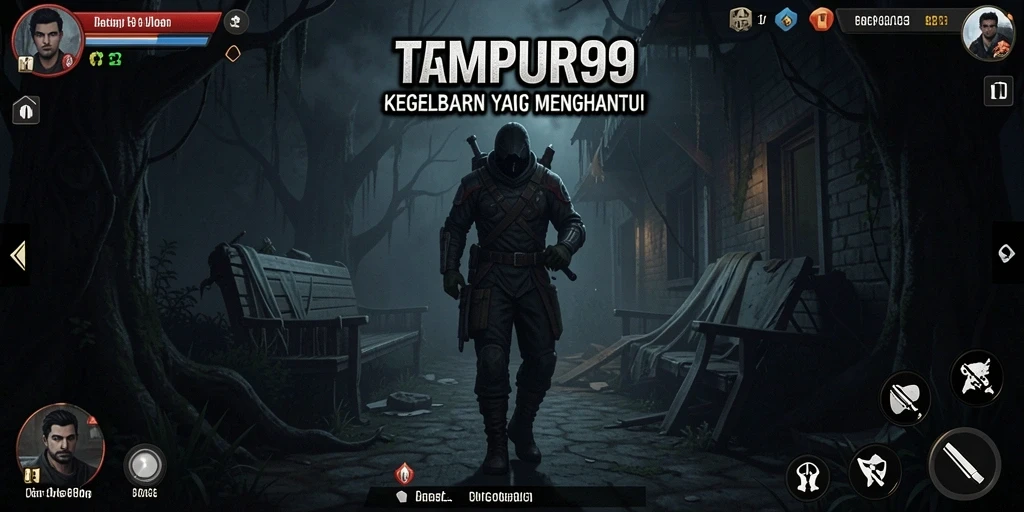 Gameplay TEMPUR99 yang menegangkan dengan atmosfer Horror yang mencekam.
