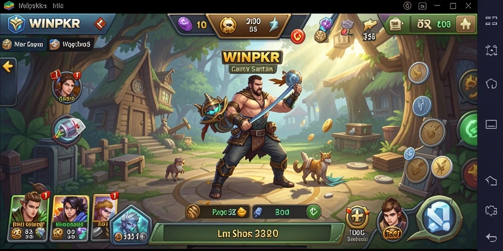 Gameplay menarik dari WINPKR saat pemain menyelesaikan misi.