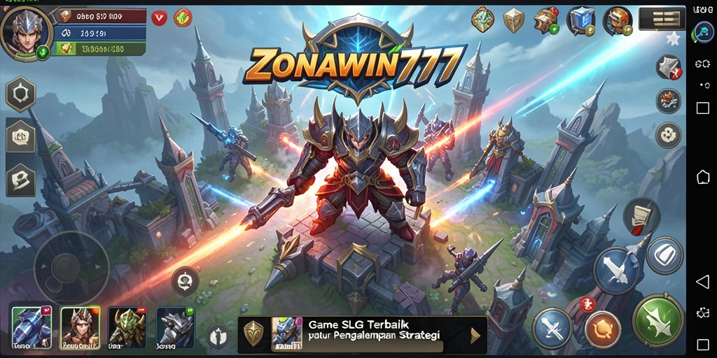 Screenshot gameplay ZONAWIN777 menunjukkan aksi strategis yang mendebarkan.